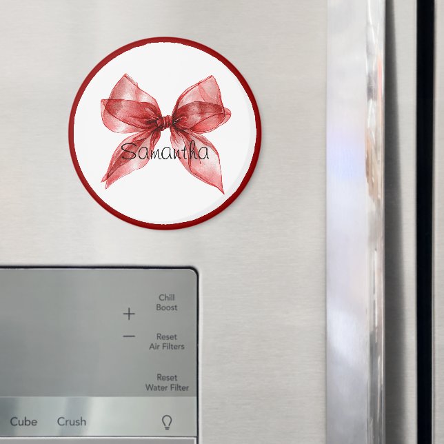Aimant Frontière à ruban rouge (In situ (réfrigérateur))