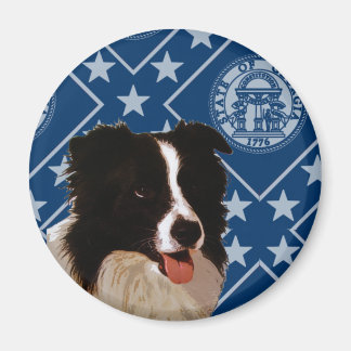 Aimant Frontière de Géorgie Collie