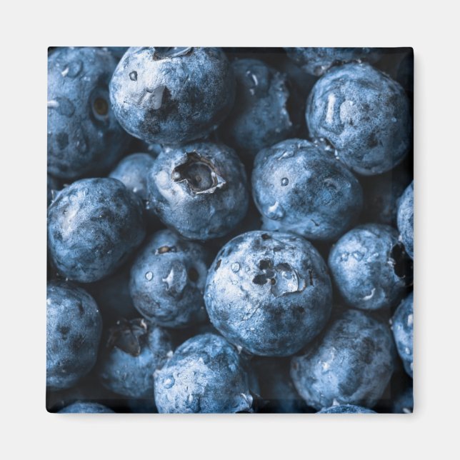 Aimant Fruit aux bleuets (Devant)