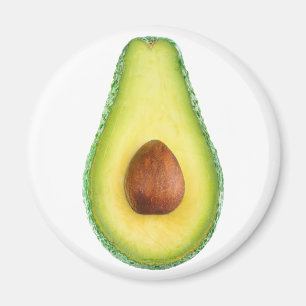 Aimant Fruit d'avocat coupé
