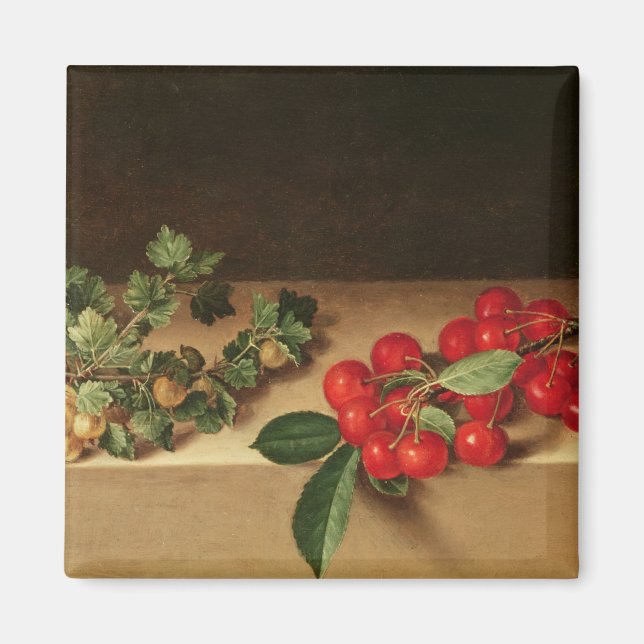 Aimant Fruits sur la table, 1644 (Devant)