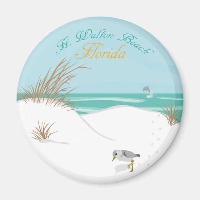 Aimant Ft. Walton Beach (Floride) (Devant)