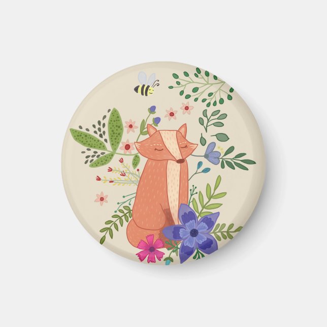 Aimant Fuchs im Wald (Devant)