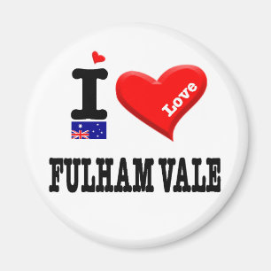Aimant FULHAM VALE - I Love