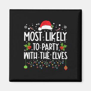 Aimant Fun Correspondant Noël Le Plus Probable À Fête Ave