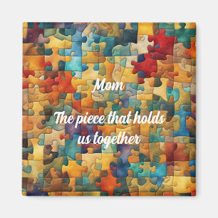 Aimant Fun Jigsaw thème éditable