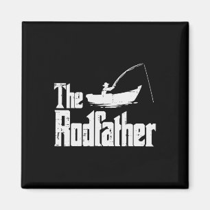 Aimant Fun Rodfather Pêche Fête des pères Movie Pun Da