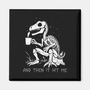 Aimant Fun Skeleton Dinosaure Costume Goth Hommes Femmes