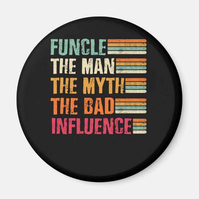 Aimant Funcle L'homme Le mythe La mauvaise influence (Devant)