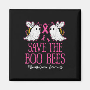 Aimant Funky Bees Ghost Boo Cerveau Cancer Sensibilisatio