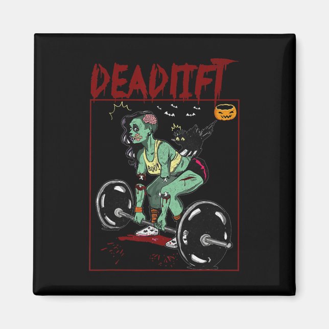 Aimant Funny 2ème Degré Second Black Belt Karate Taekwand (Devant)