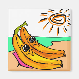 Aimant Funny Beach Mariage Idée