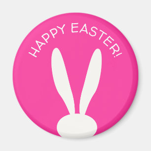 Aimant FUNNY BUNNY Joyeux OEufs de Pâques Fête de chasse 