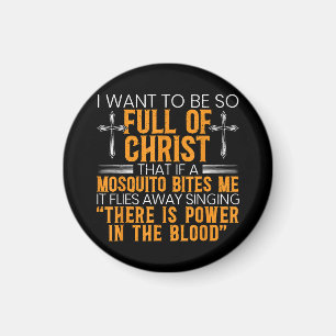 Aimant Funny Christian Religious Servant of God Faithful