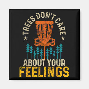 Aimant Funny Disc Golf Apparel Co. Les arbres de Disc Gol