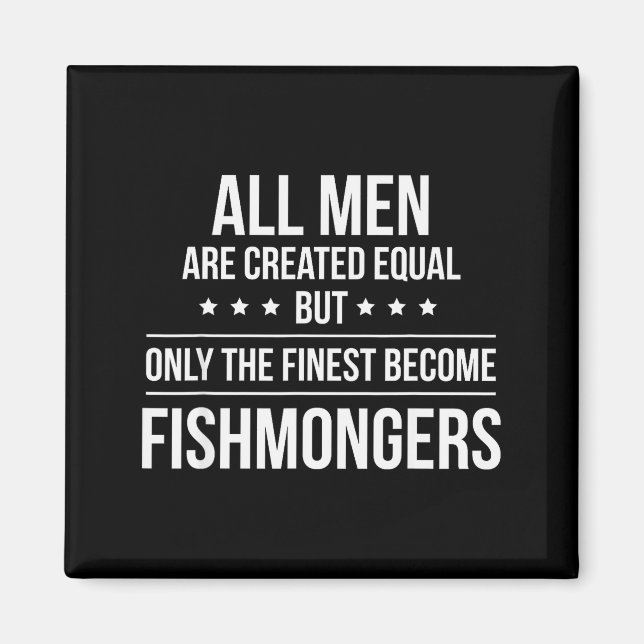 Aimant Funny Fishmonger Shirt_ Perfect Job &amp; Work Gif (Devant)