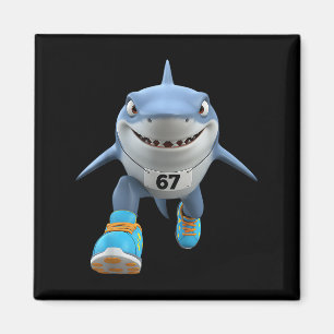 Aimant Funny Kids 67 Mème Tralalero Tralala Runner Italia