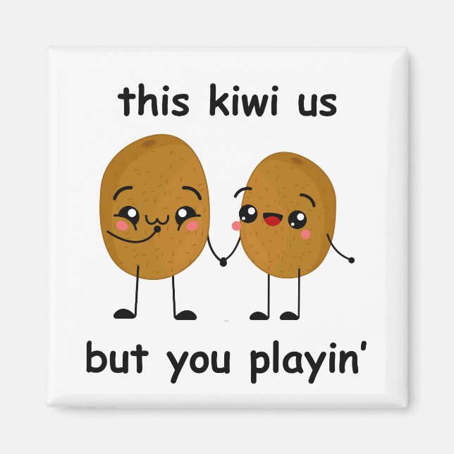 Aimant Funny Kiwi (Devant)