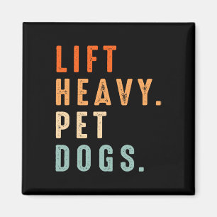 Aimant Funny Lift Heavy Pet Chiens de gym Fitness Poids L