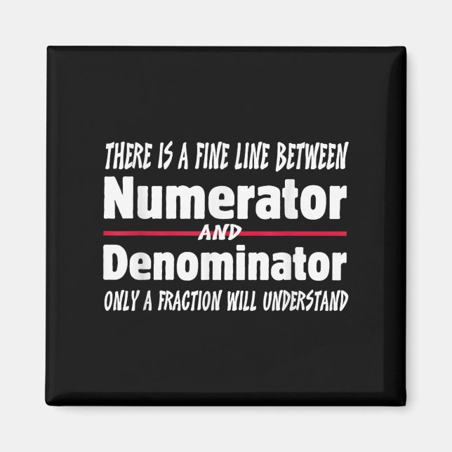 Aimant Funny Math Teacher Joke Men Women Fun Student Quot (Devant)