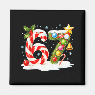 Aimant Funny Nice Naughty 6 7 Christmas 67 Meme Xmas Boys