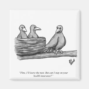 Aimant Funny Percentre Vide Nester Humour parent