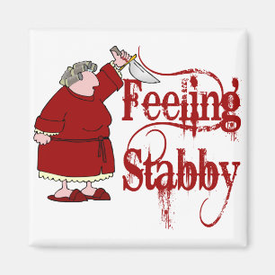 Aimant Funny PMS Stabby