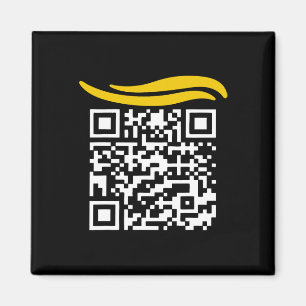 Aimant Funny Qr Président Trump Dance Code 1