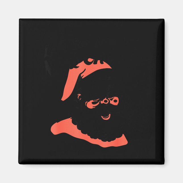 Aimant Funny Retro Santa Let's See Some Big Nick Energy C (Devant)