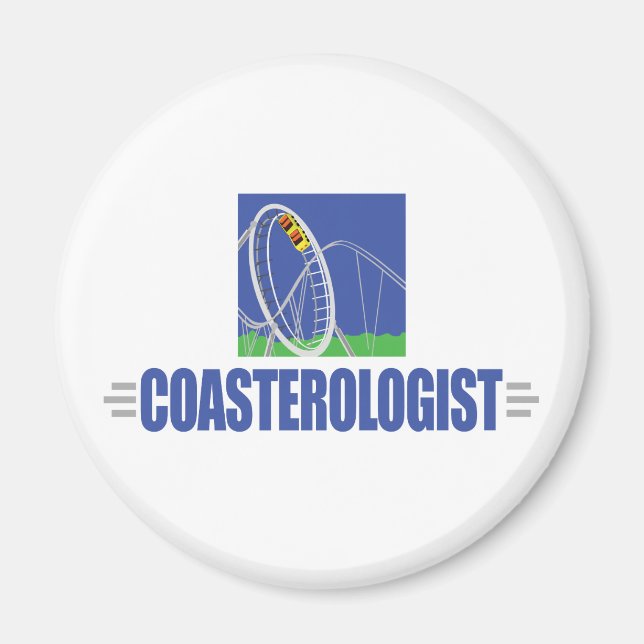 Aimant Funny Roller Dessous de verre (Devant)