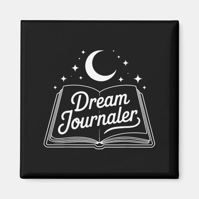 Aimant Funny Sleep Hygiene Dream Journaling Status Symbol (Devant)