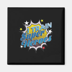 Aimant Funny Superhero T - Je forme Super Heroes