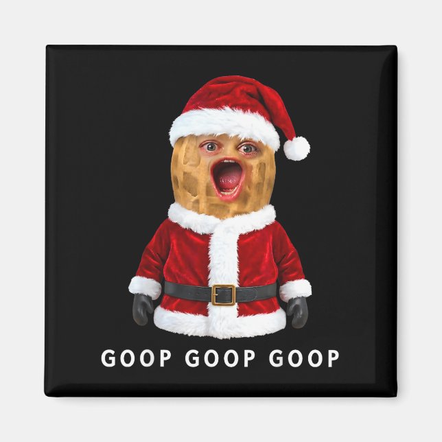 Aimant Funny The Burnt Peanut Goop Bungulator Christmas  (Devant)