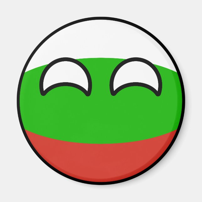 Aimant Funny Trending Geeky Bulgarie Camptryball (Devant)