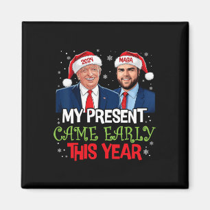 Aimant Funny Trump Noël est arrivé au début de cette anné