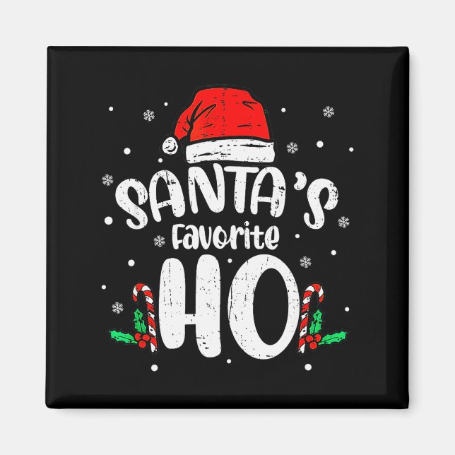 Aimant Funny Xmas Naughty Dirty Adult Humor Pj Christmas  (Devant)