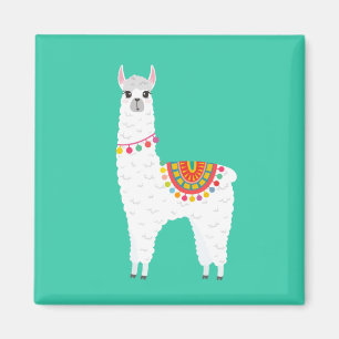Aimant Funy Alpaca llama drama cute animal