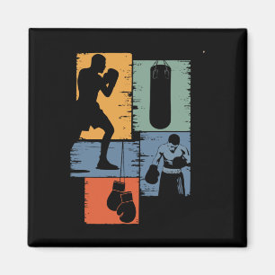 Aimant Futur Champion Boxer Enfants Garçons Design graphi