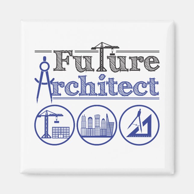 Aimant Future Architect (Devant)