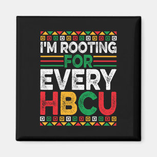 Aimant Future HBCU Mois de l'histoire des Noirs Je suis p