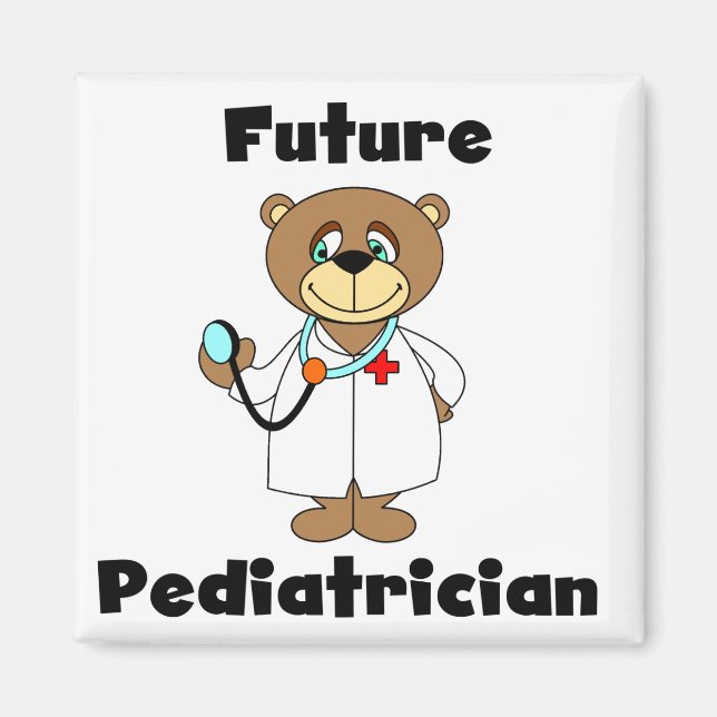 Aimant Future pédiatre (Devant)