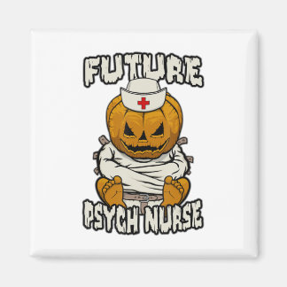 Aimant Future Psych Nurse Crazy Halloween Pum