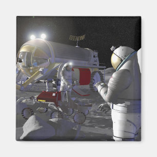 Aimant Futures missions 11 d'exploration d'espace