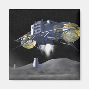 Aimant Futures missions 4 d'exploration d'espace