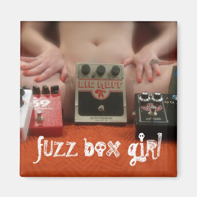 Aimant - Fuzz pour le réfrigérateur (Devant)