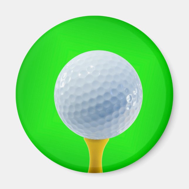 Aimant [fuzzy]balle de golf (Devant)