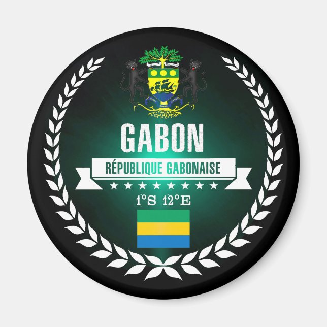 Aimant Gabon (Devant)