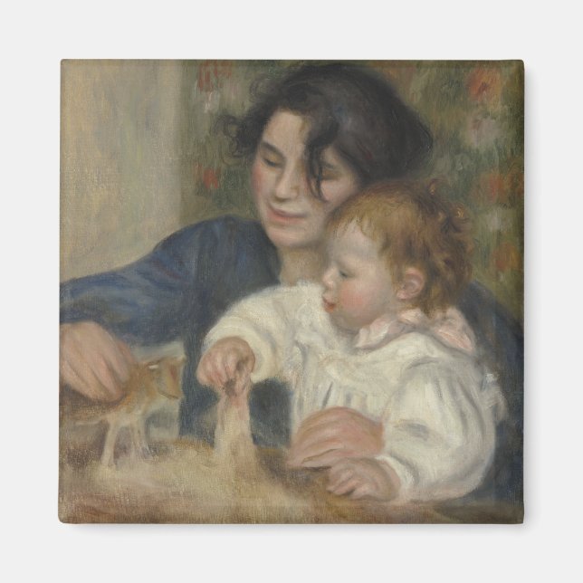 Aimant Gabrielle et Jean par Pierre-Auguste Renoir (Devant)