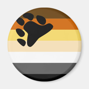 Aimant gai de drapeau d'ours