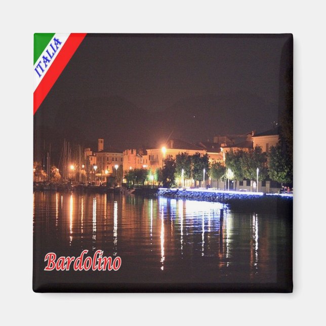 Aimant GAL007 BARDOLINO - Lac de Garde - Italie - Fridge (Devant)